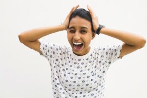 Things I want friends to know woman pulling her hair out of frustration