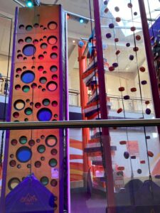 Photo of gravity rocks climbing frames at Bluewater shopping centre