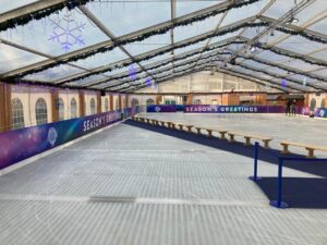 Photo of ice skating rink at Bluewater shopping centre