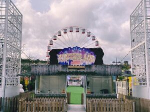 Photo of ferris wheel at Winter Wonderland in Bluewater shopping centre