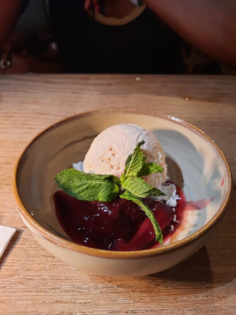 Little Baobab restaurant, Africa Centre Baobab ice cream featured on Things Friends Should Know blog